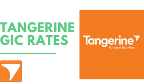 tangerine gic rates